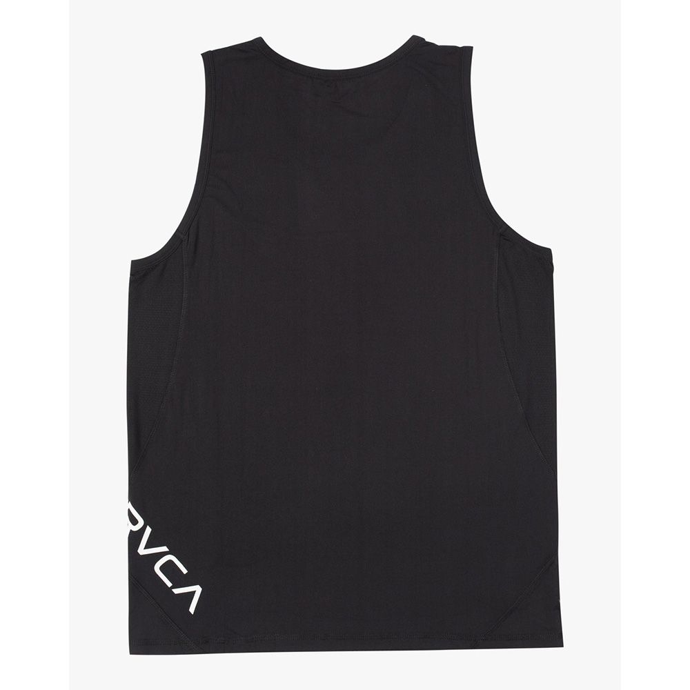 CAMISETA SIN MANGAS RVCA SPORT VENT BLACK | Mechanic