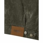 CHAQUETA OBEY WORKMAN ZIP JACKET BLACK OLIVE WRINKLE WASH. Mechanic Tienda de Ropa