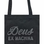 BOLSO DEUS EX-MACHINA SHOP TOTE BAG BLACK | Mechanic