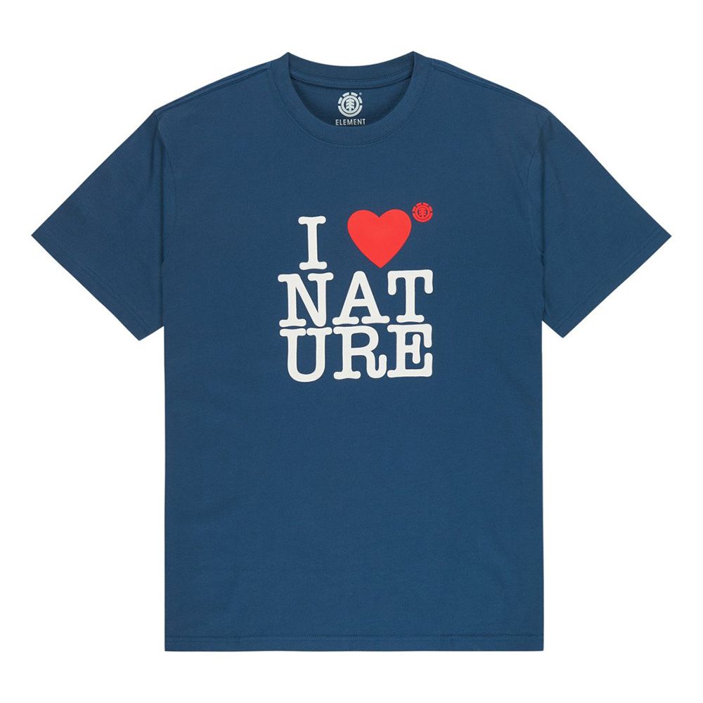 CAMISETA ELEMENT I HEART DARK DENIM | Mechanic
