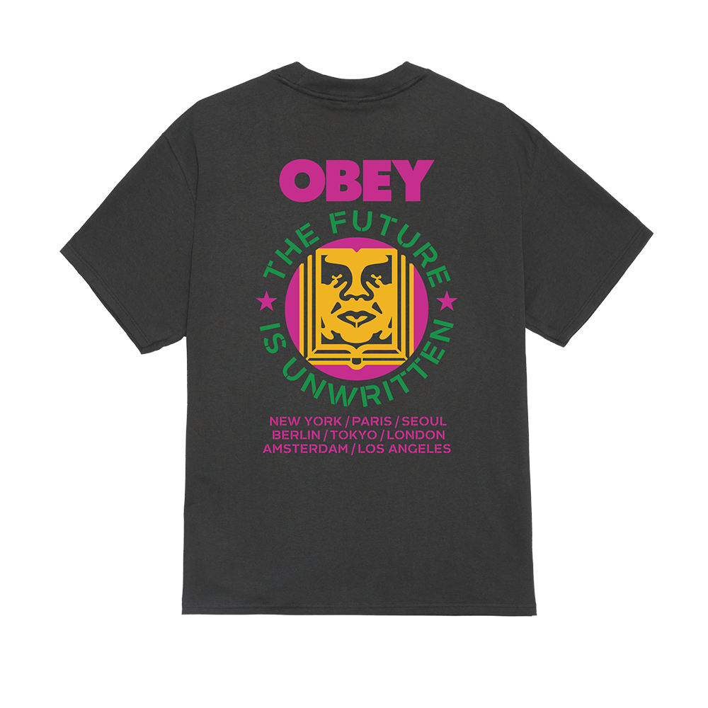 CAMSETA OBEY FUTURE UNWRITTEN VINTAGE BLACK | Mechanic