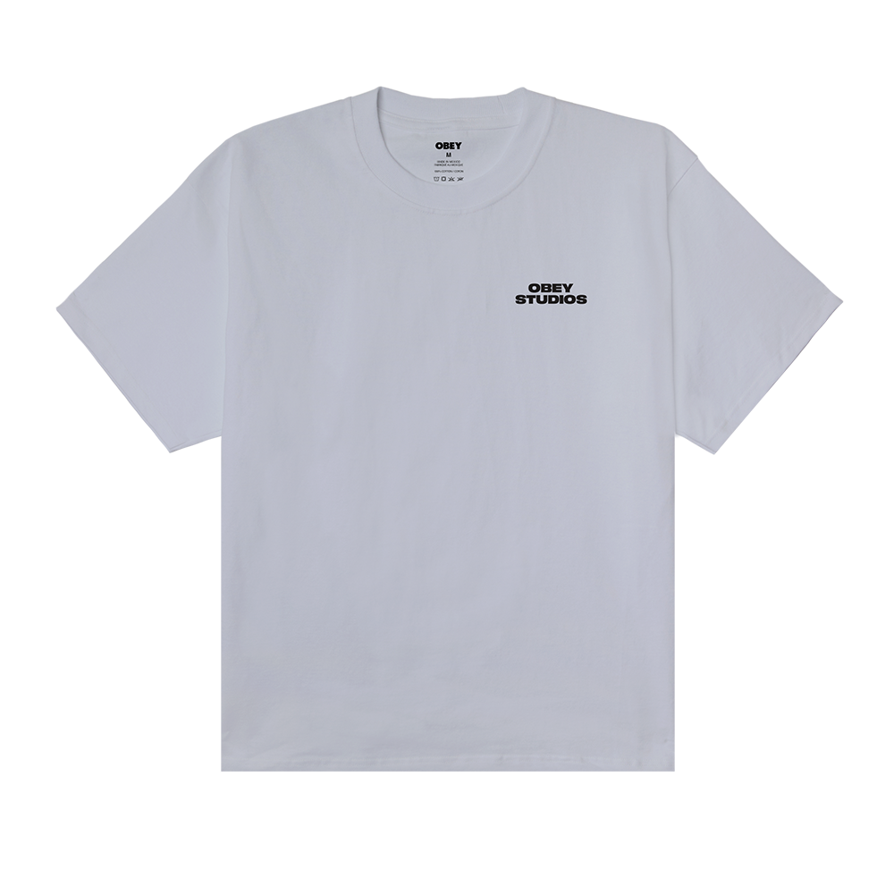 CAMISETA OBEY SKY FACE WHITE | Mechanic