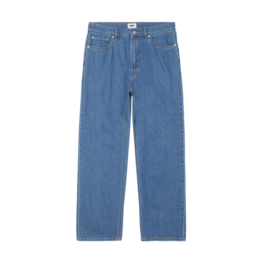 PANTALON OBEY EMERSON DENIM SALTY BLUESTONE WASH | Mechanic