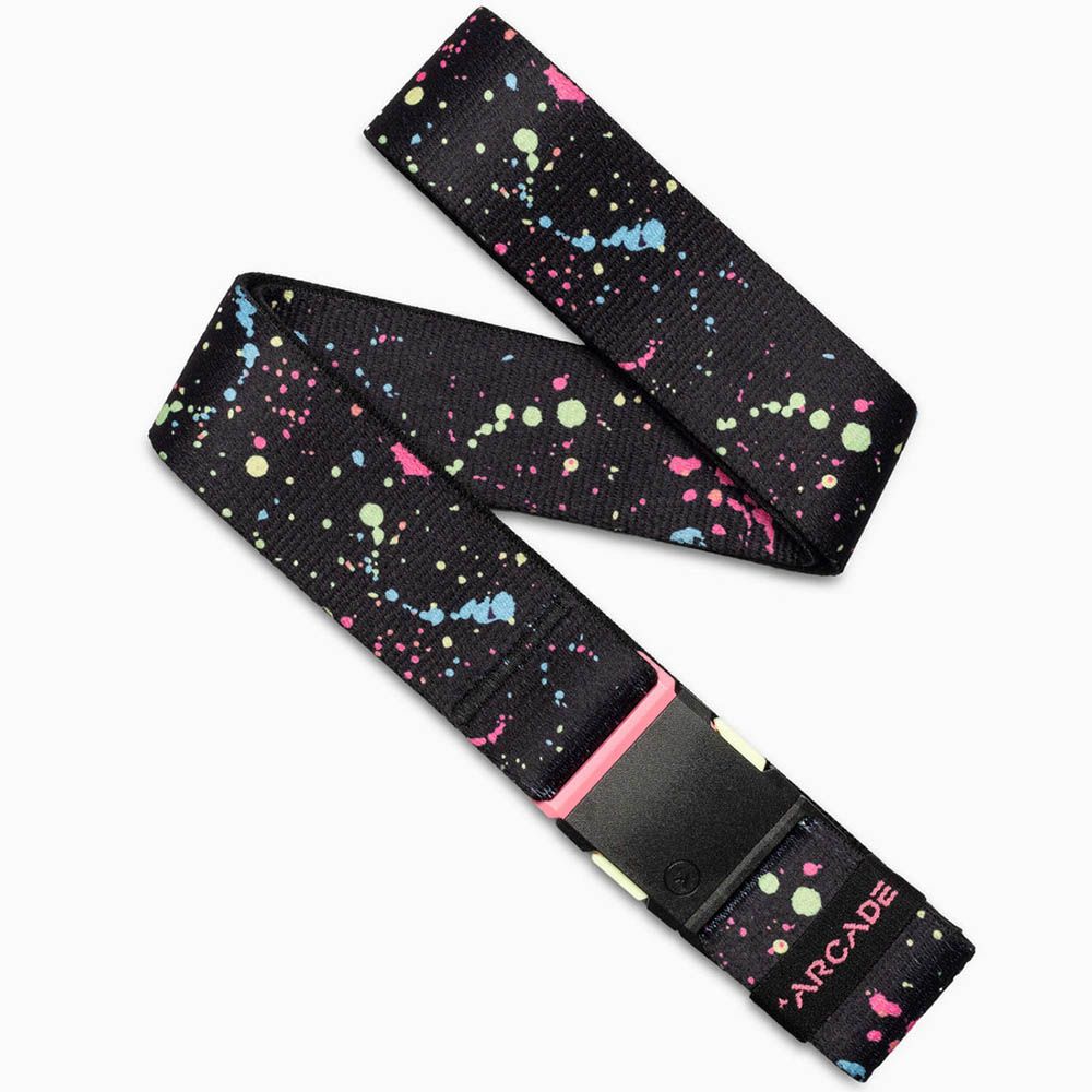 CINTURON ARCADE SPLATTER BLACK NEON | Mechanic