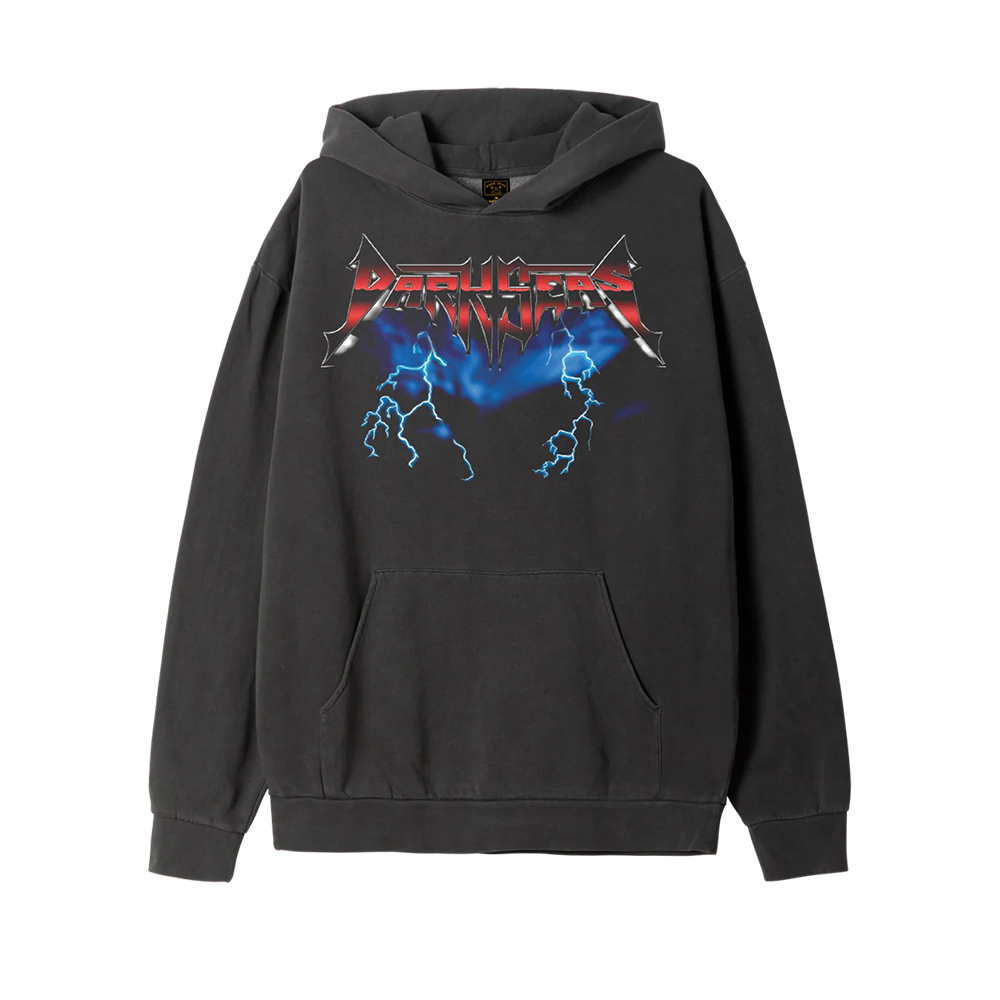 SUDADERA DARK SEAS TIDAL TERROR PIGMENT BLACK | Mechanic