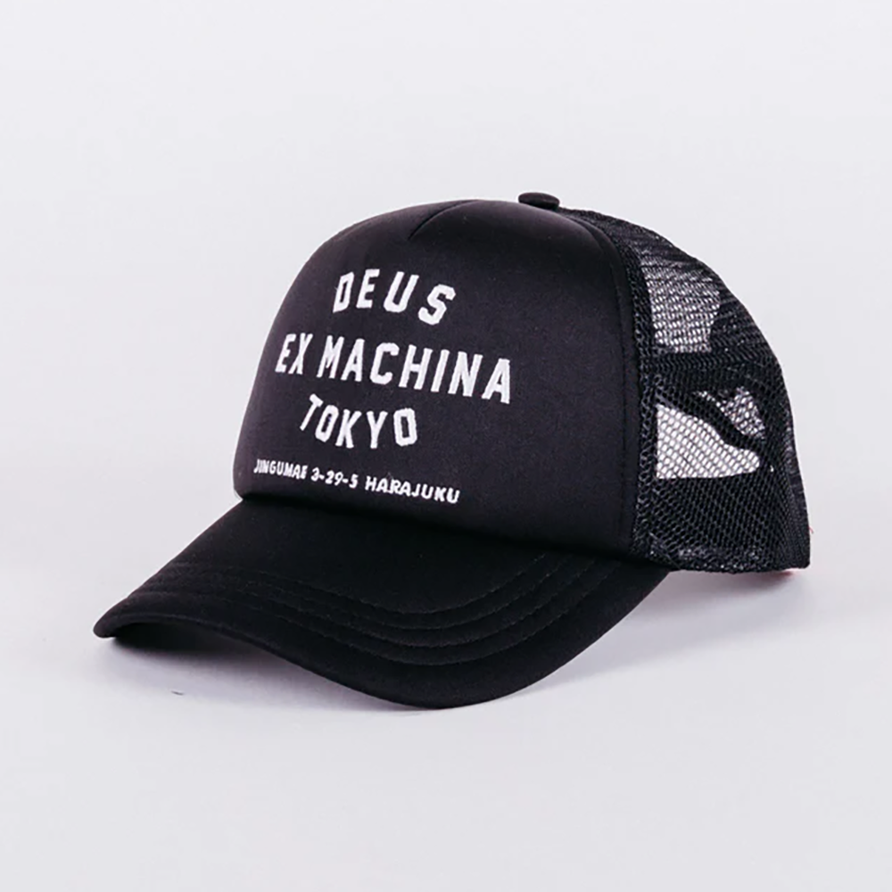 GORRA DEUS HARAJUKU ADDRESS TRUCKER BLACK | Mechanic
