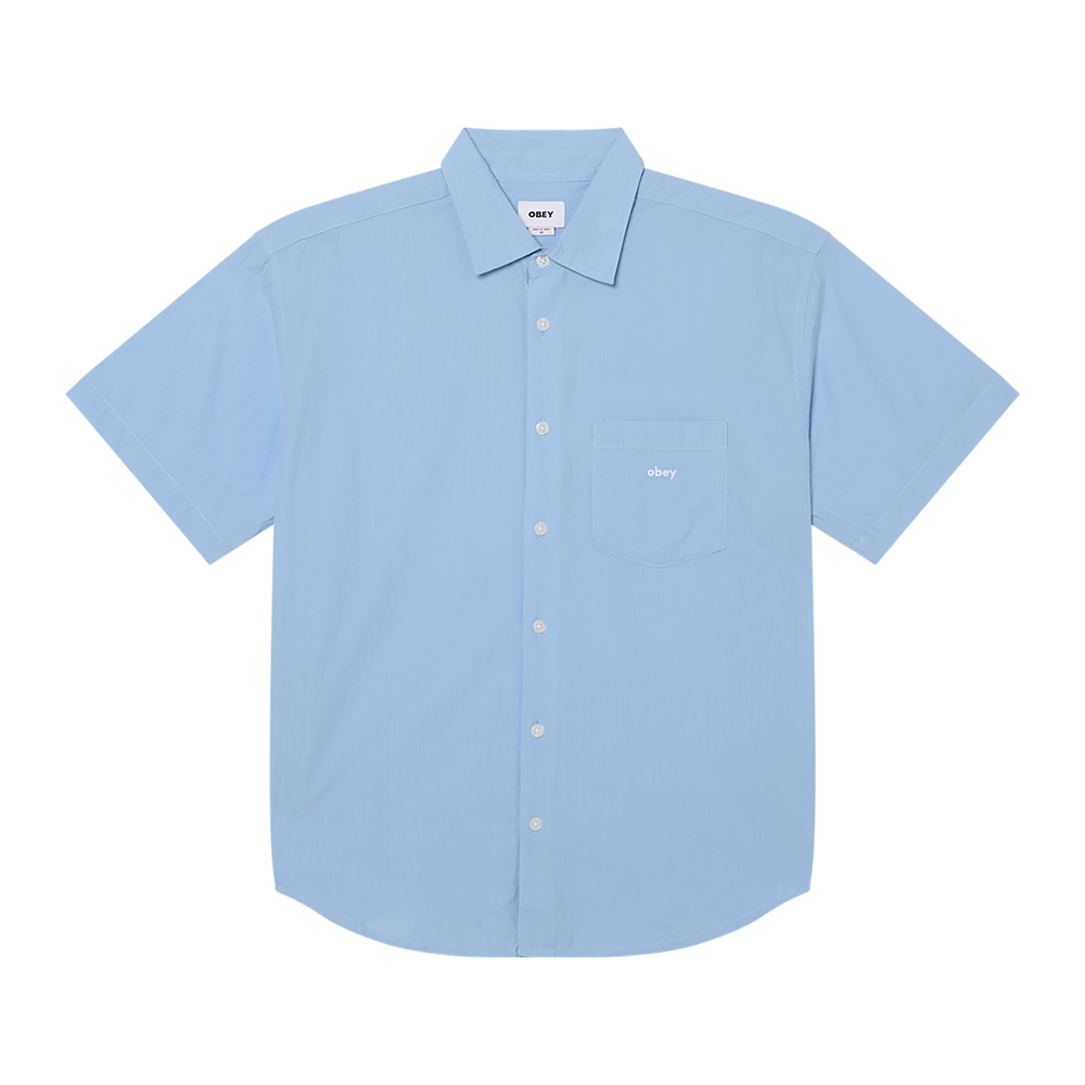 CAMISA OBEY BIGWIG JAMIE WOVEN SKY BLUE BLUE MULTI | Mechanic