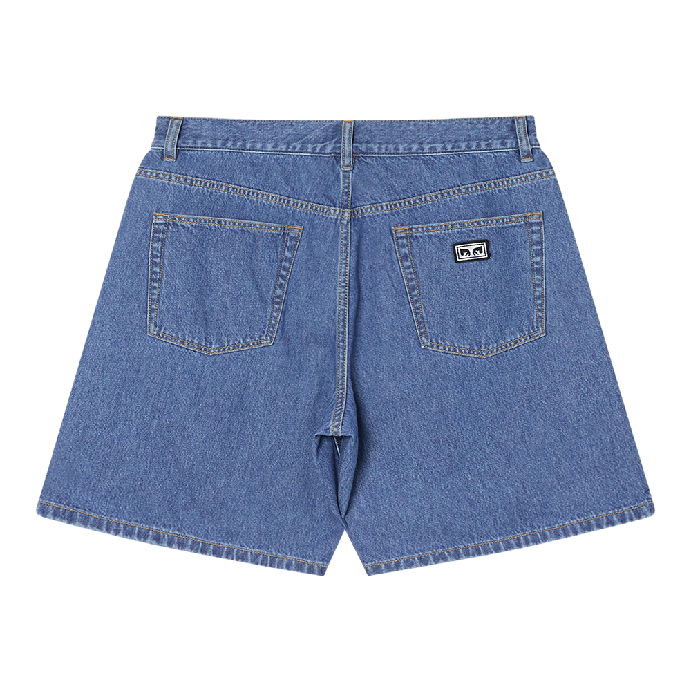PANTALÓN CORTO OBEY EMERSON DENIM STONE WASH | Mechanic