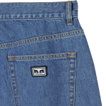PANTALÓN CORTO OBEY EMERSON DENIM STONE WASH | Mechanic