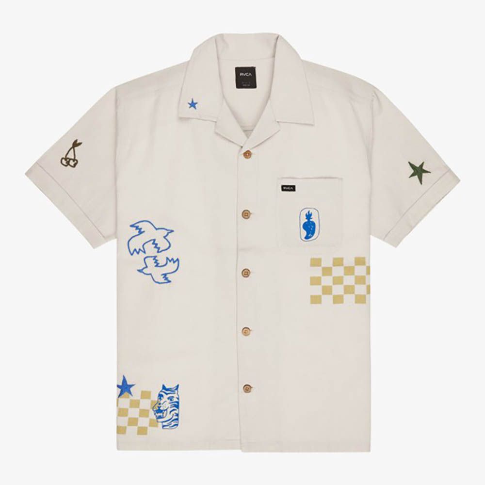 CAMISA RVCA AF ELEMENTS MOONBEAM | Mechanic