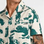 CAMISA RVCA TJP ALL OVER CERAMIC. Mechanic Tienda de Ropa