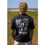 CAMISETA NWHR ALL THE PEACE BLACK | Mechanic