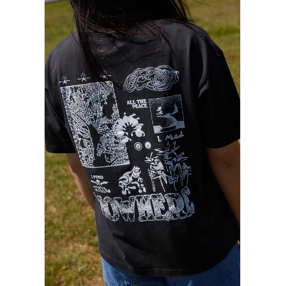 CAMISETA NWHR ALL THE PEACE BLACK | Ropa Streetwear Online