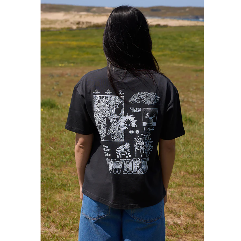 CAMISETA NWHR ALL THE PEACE BLACK | Ropa Streetwear Online