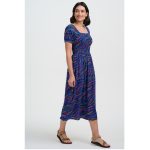 VESTIDO SUGARHILL BOUTIQUE JOLENE SHIRRED MIDI DRESS. Mechanic Tienda de Ropa