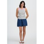 PANTALON CORTO SUGARHILL BOUTIQUE SHELLY SCALLOP SHORTS. Mechanic Tienda de Ropa