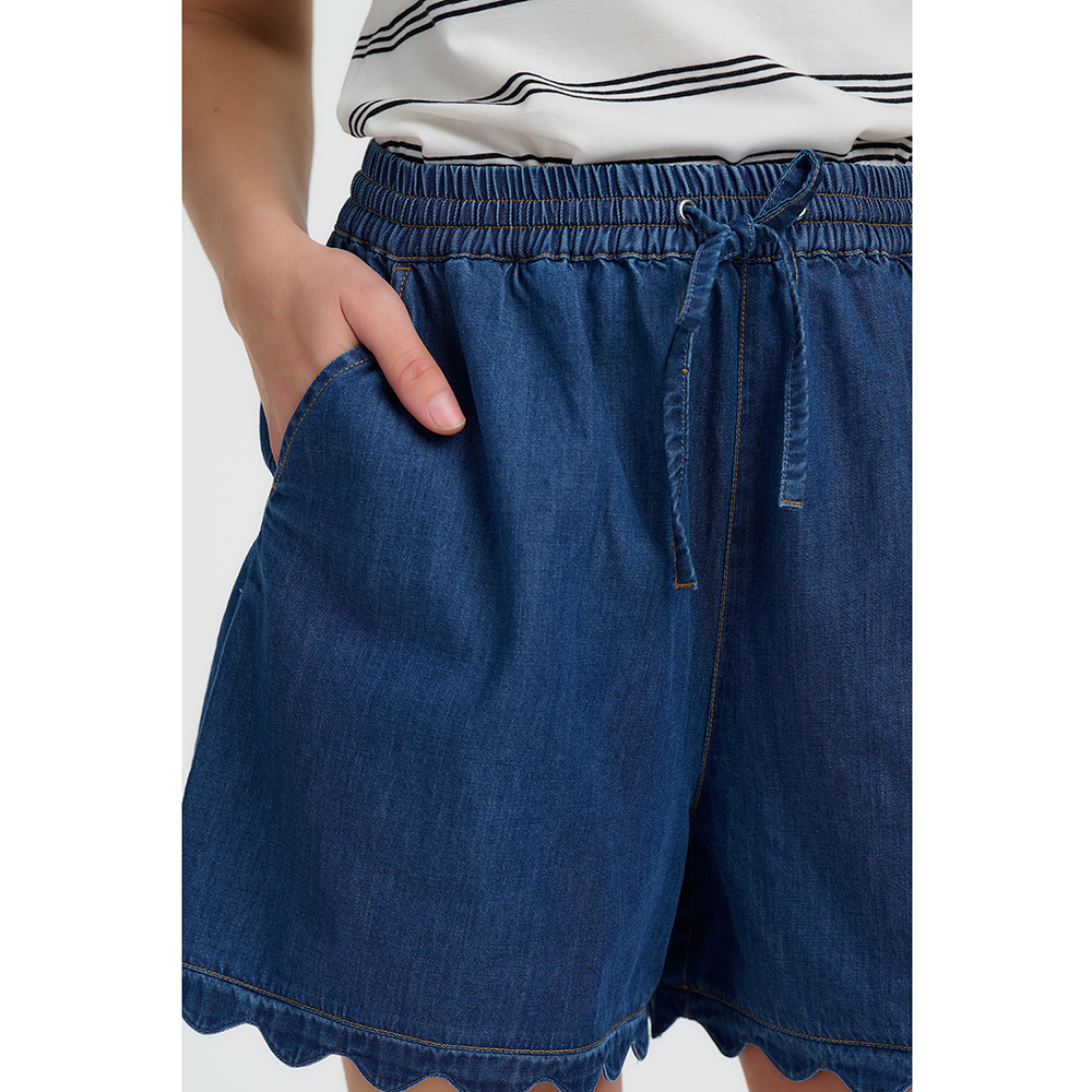 PANTALON CORTO SUGARHILL BOUTIQUE SHELLY SCALLOP SHORTS | Ropa Streetwear Online