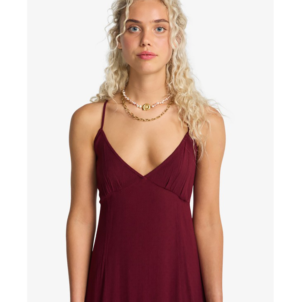 VESTIDO BILLABONG SUMMER CRUSH CRANBERRY | Ropa Streetwear Online