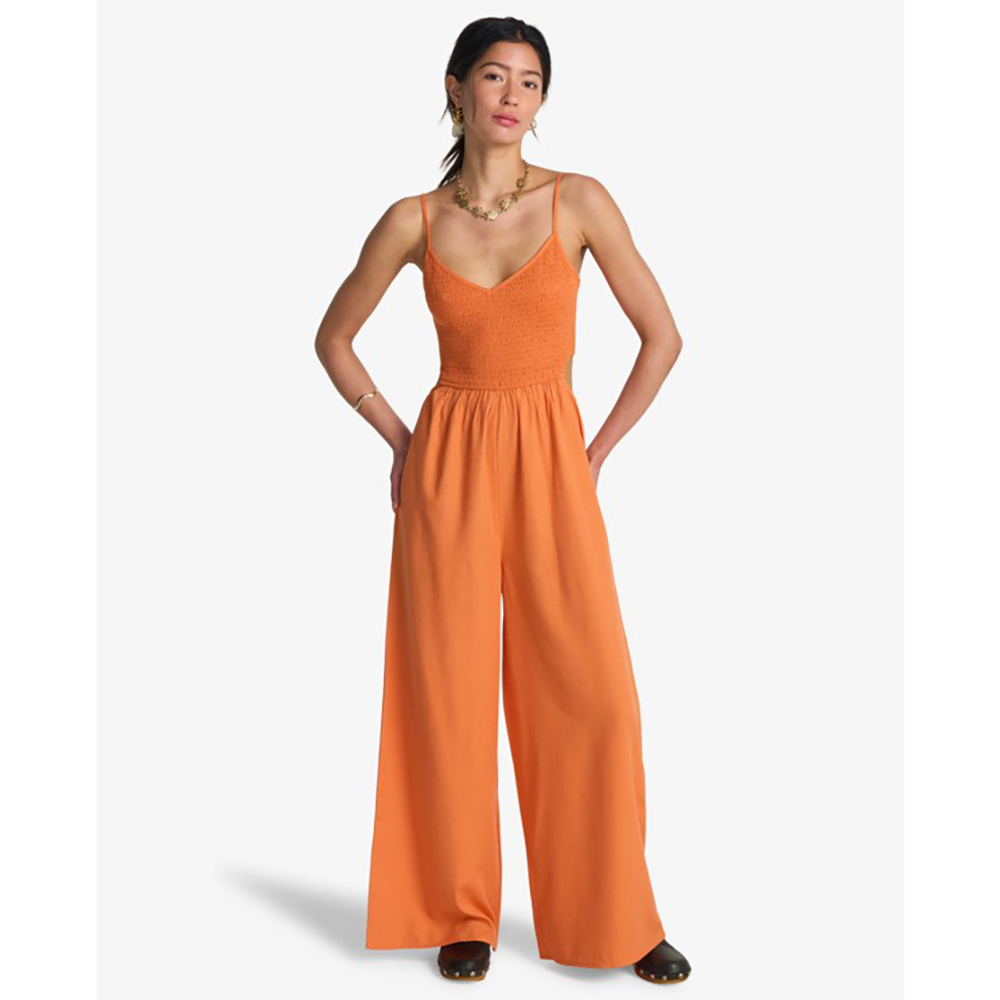 VESTIDO BILLABONG TO THE MOON BRIGHT ORANGE | Mechanic