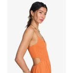 VESTIDO BILLABONG TO THE MOON BRIGHT ORANGE. Mechanic Tienda de Ropa