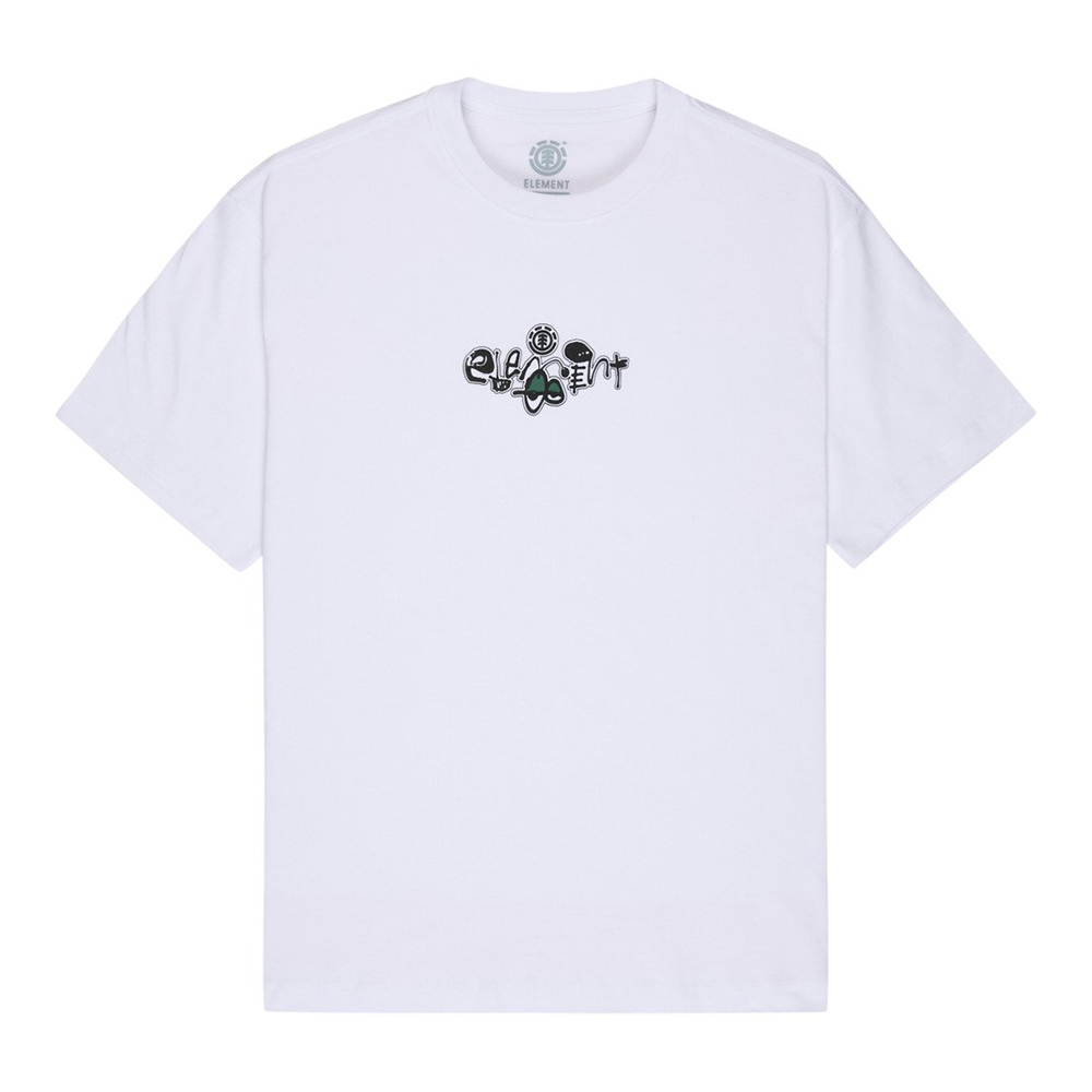 CAMISETA ELEMENTE SUNDAY OPTICC WHITE | Mechanic