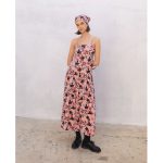 VESTIDO RVCA AF LOVE BIRDS PALE MAUVE. Mechanic Tienda de Ropa