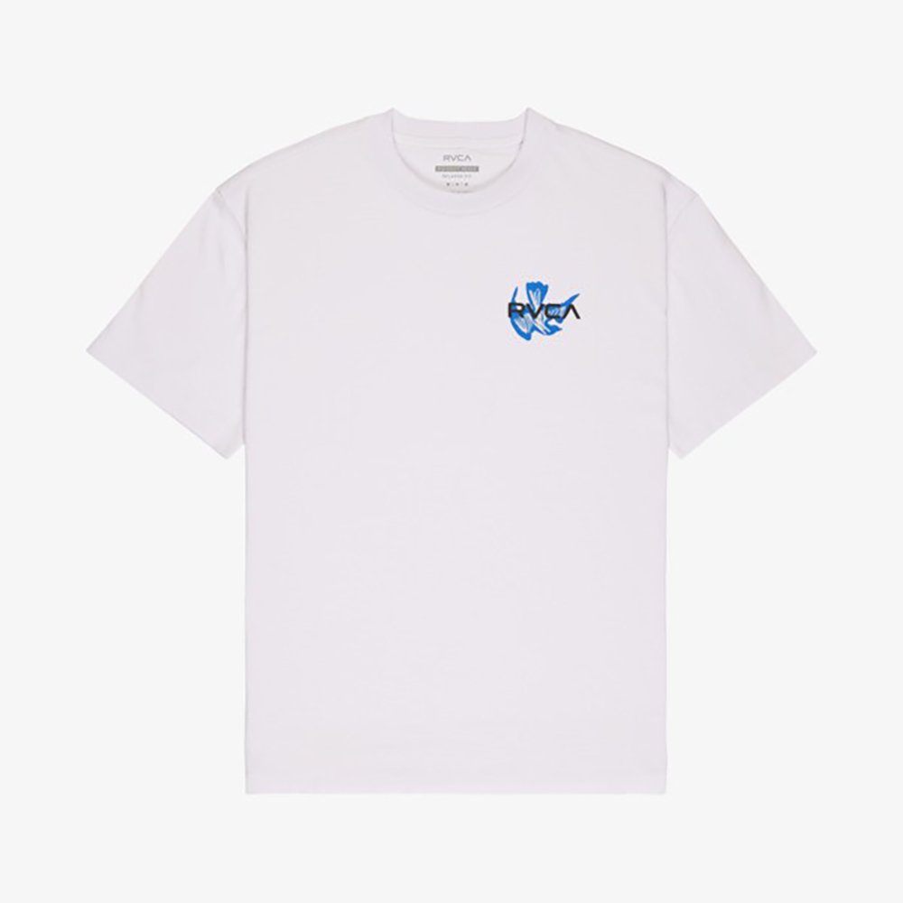 CAMISETA RVCA AF BONHOMME WHITE | Mechanic