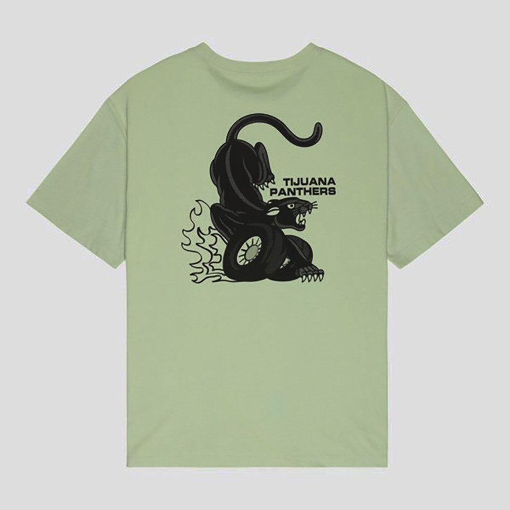 CAMISETA RVCA BURNER TEE LAUREL GREEN | Mechanic