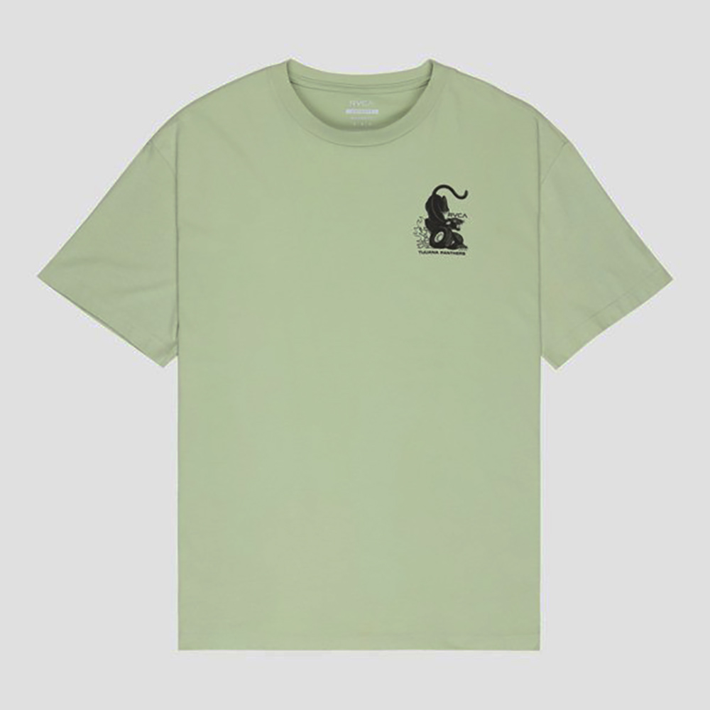 CAMISETA RVCA BURNER TEE LAUREL GREEN | Mechanic