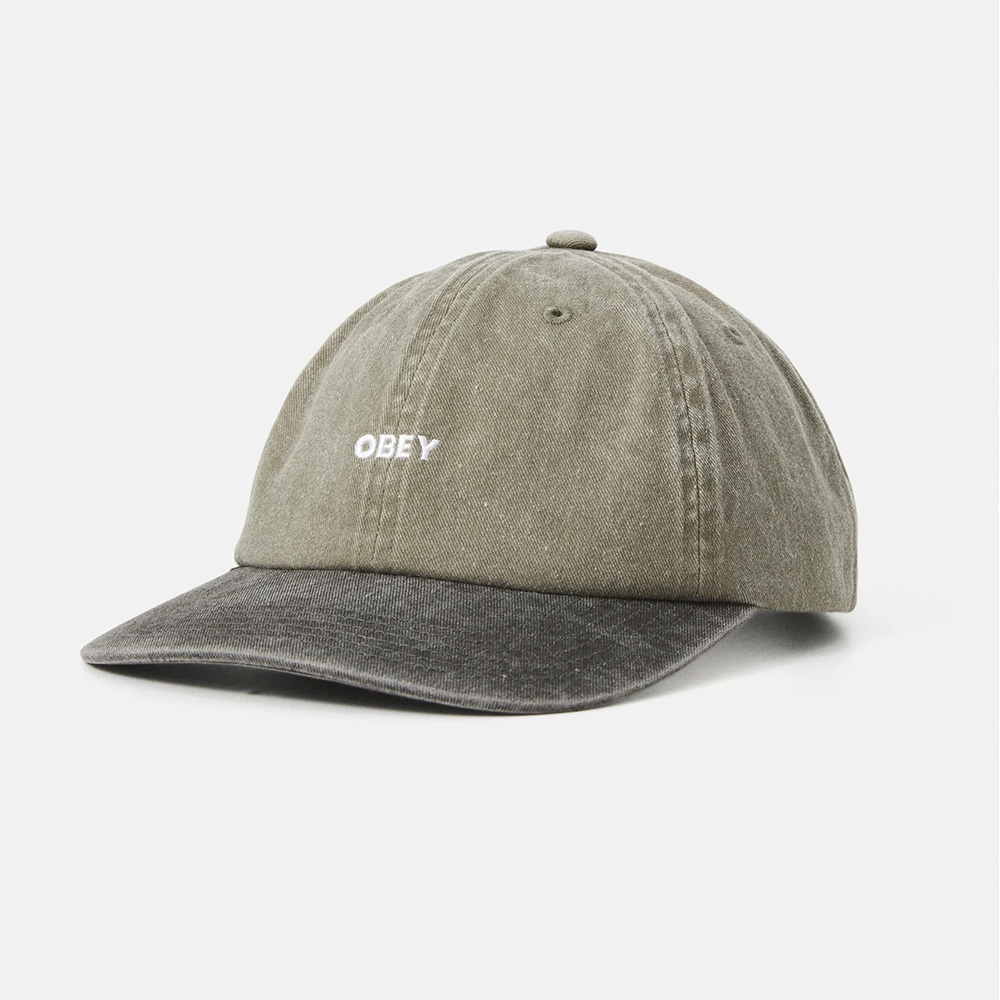 GORRA OBEY PIGMENT BOLD 6 PANEL STRAPBACK PIGMENT KHAKI MULTI | Ropa Streetwear Online
