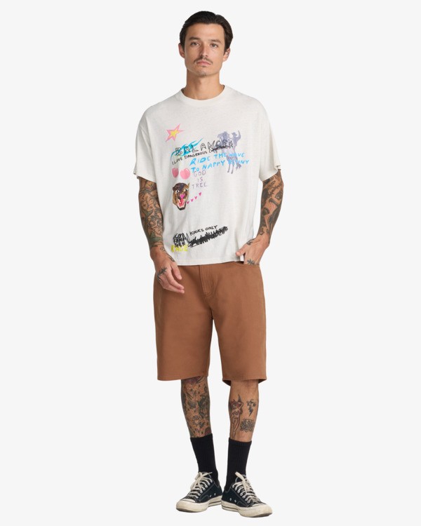 CAMISETA RVCA x DANI MILLER RIDE THE WAVE CERAMIC | Mechanic