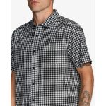 CAMISA RVCA OVERSPRAY BLACK/WHITE | Mechanic