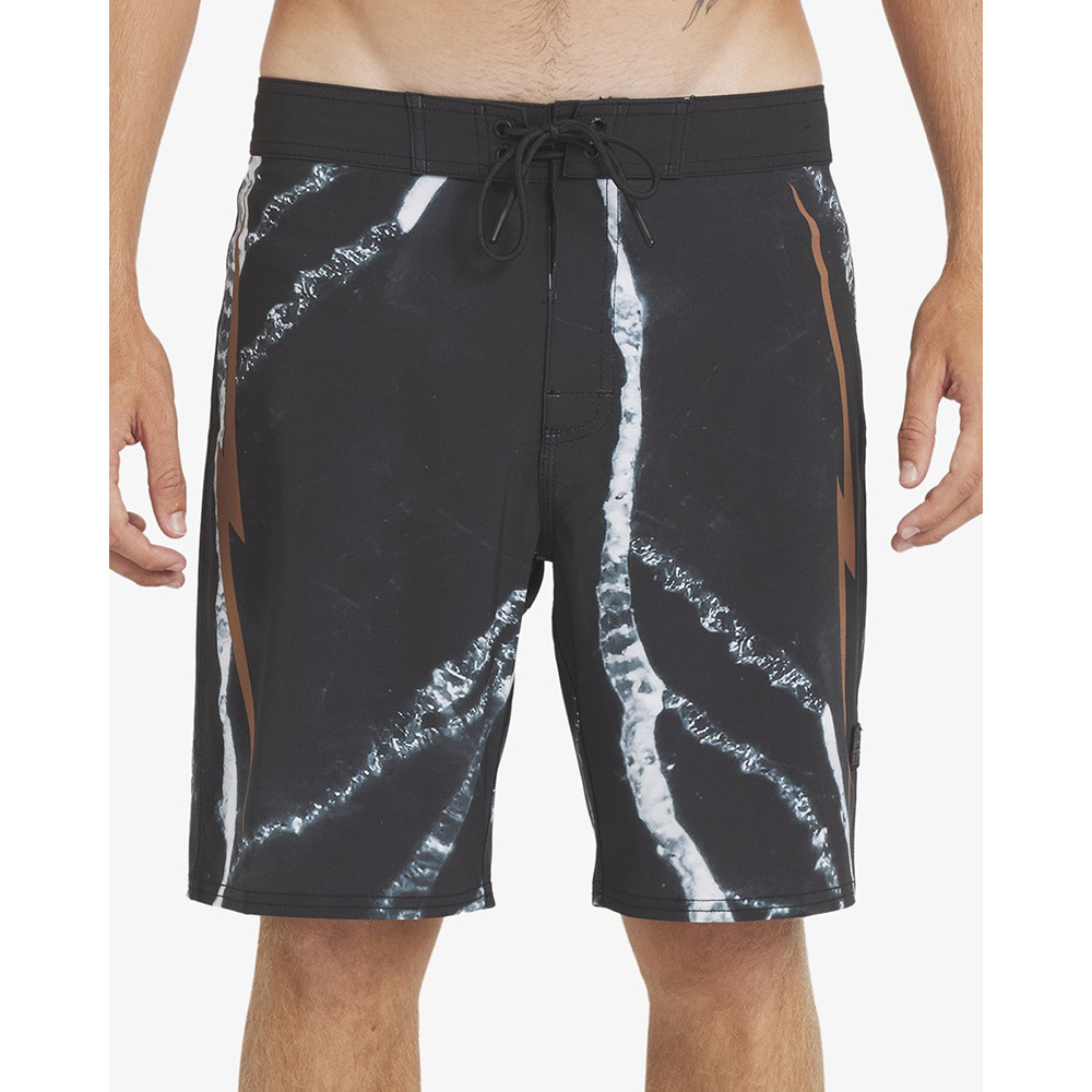 BAÑADOR RVCA X CLAY BOARDSHORT TRUNK BLACK RESIN | Ropa Streetwear Online