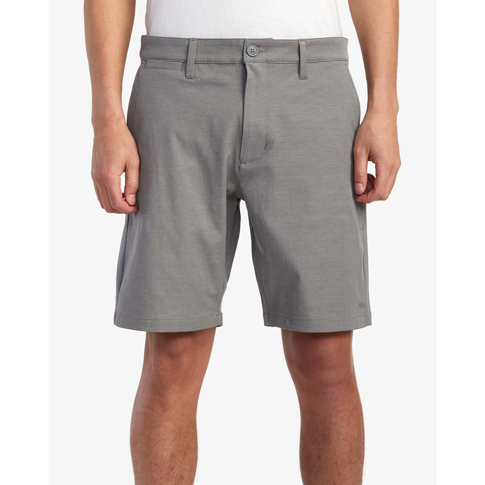 PANTALON CORTO RVCA BACK IN HYBRID ATHLETIC HEATHER | Mechanic