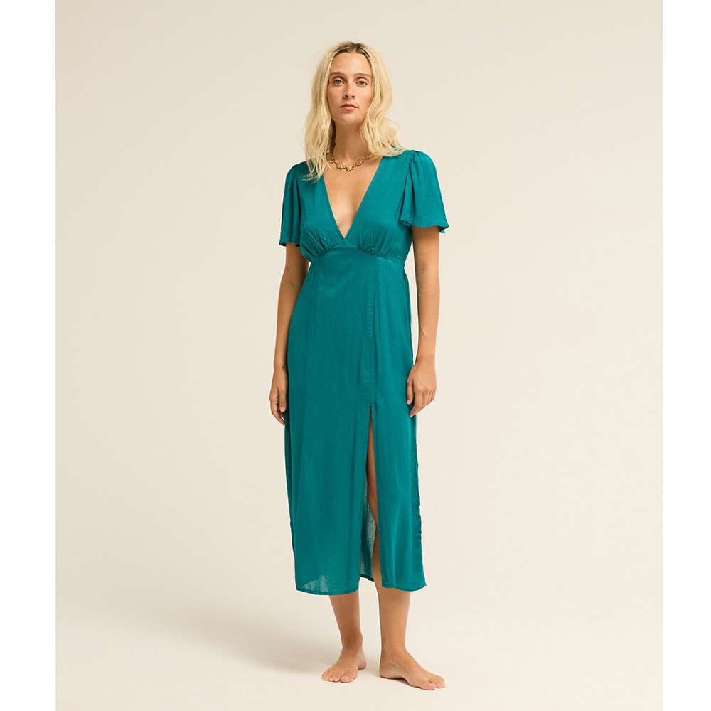 VESTIDO BILLABONG JET SET DEEP LAGOON | Mechanic