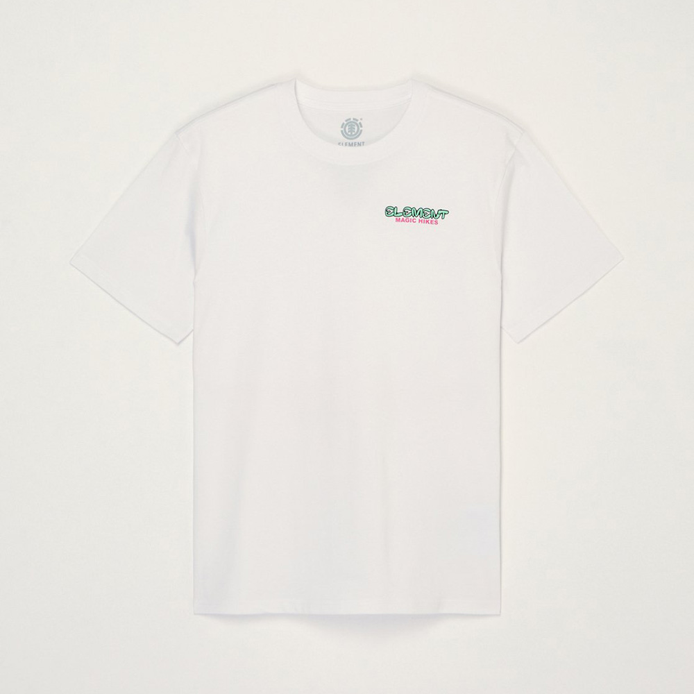 CAMISETA ELEMENT MAGIC HIKES WHITE | Mechanic