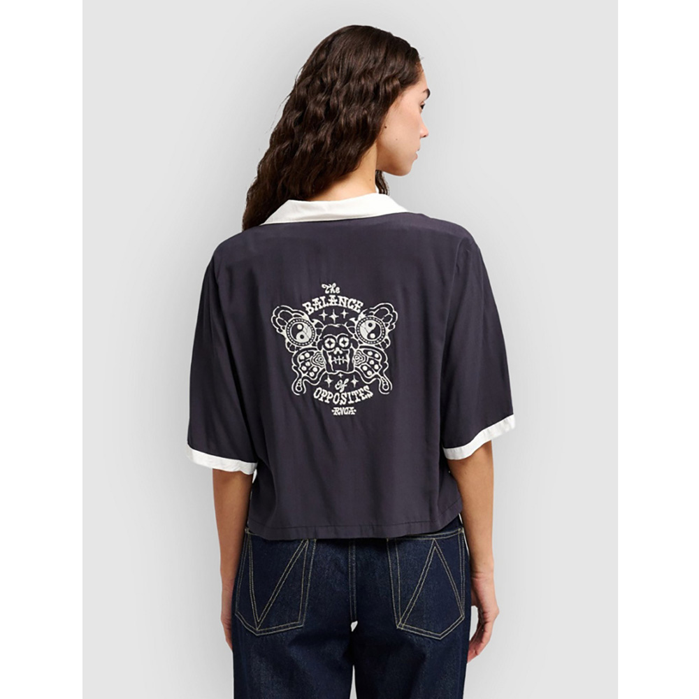 CAMISA RVCA x DALAS BOWLER WASHED BLACK | Mechanic