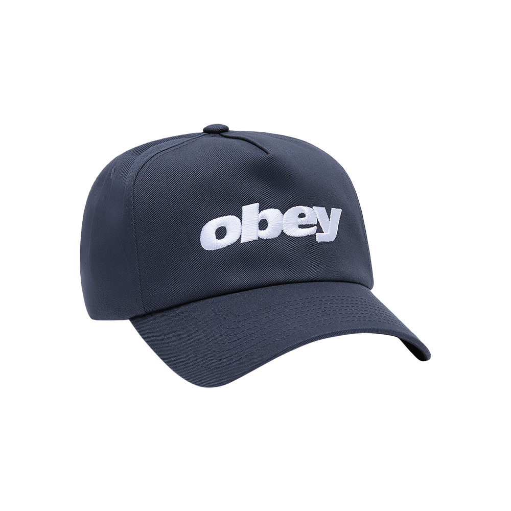 GORRA OBEY DELTA 5 PANEL SNAPBACK NAVY | Mechanic