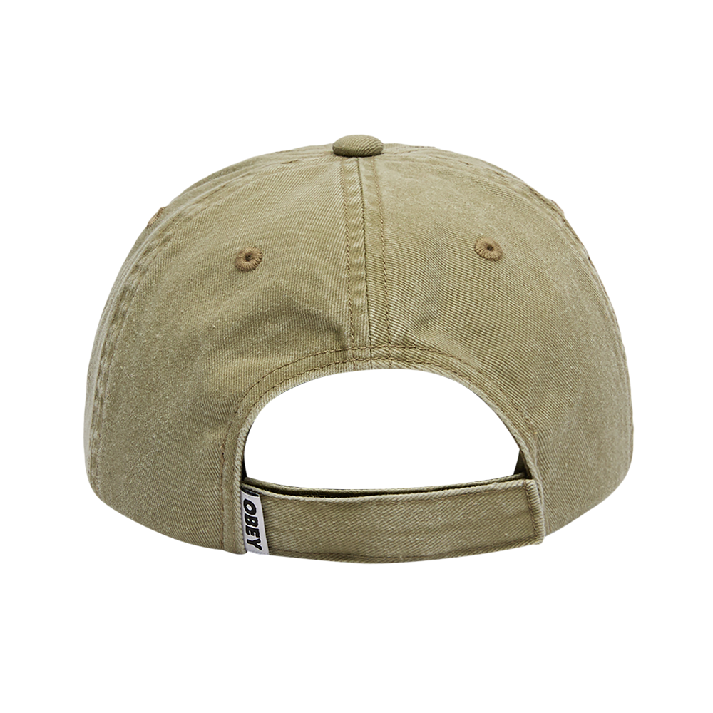 GORRA OBEY RECORDS 6 PANEL PIGMENT KHAKI MULTI | Mechanic