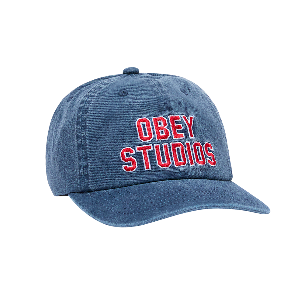 GORRA OBEY STUDIOS 6 PANEL PIGMENT MILD NAVY | Ropa Streetwear Online