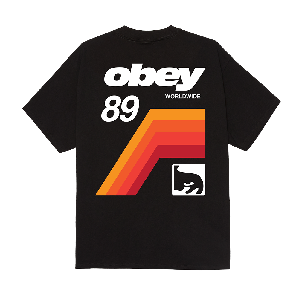 CAMISETA OBEY VHS BLACK | Mechanic