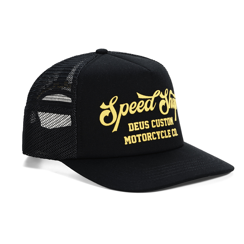 GORRA DEUS EX-MACHINA WELCOME TRUCKER BLACK | Mechanic