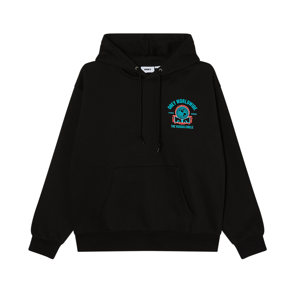 SUDADERA OBEY VICIOUS CURCLE BLACK | Ropa Streetwear Online