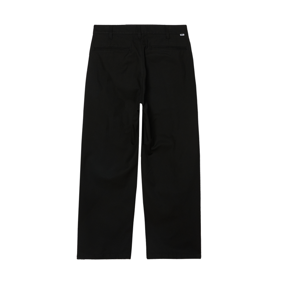 PANTALÓN OBEY DEAN PLEATED PANT BLACK | Ropa Streetwear Online