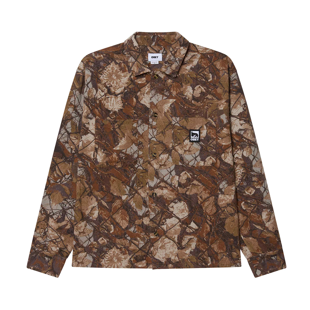 CAMISA OBEY FENCE CAMO | Mechanic