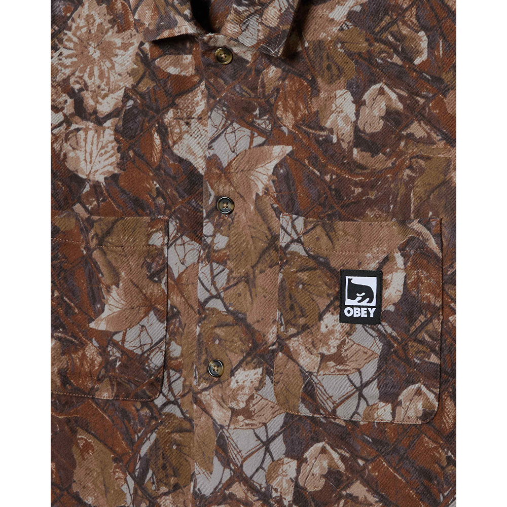 CAMISA OBEY FENCE CAMO | Mechanic