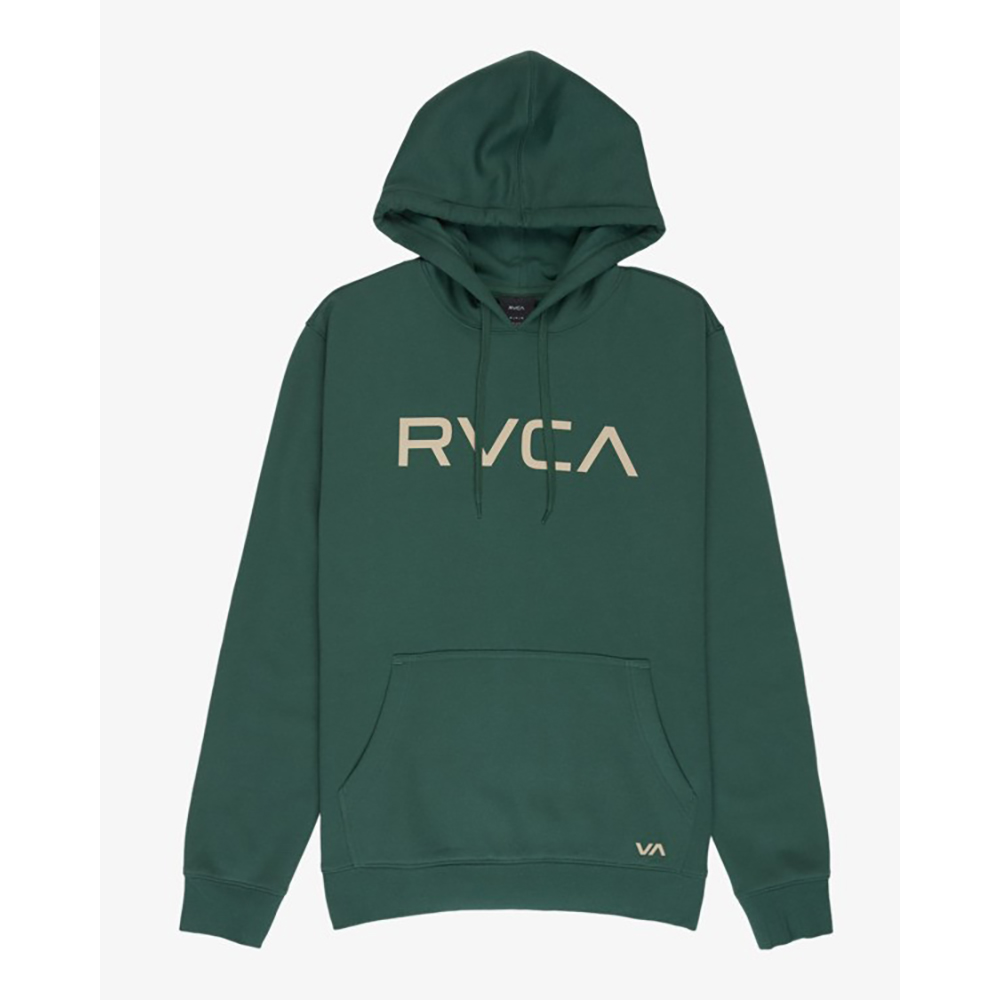 SUDADERA RVCA BIG RVCA HOODIE GRASS GREEN | Mechanic