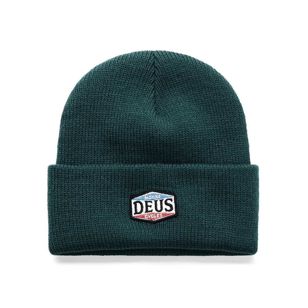 GORRO DEUS EX-MACHINA BENJIE BEANIE RANCING GREEN | Ropa Streetwear Online