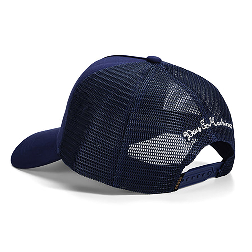 GORRA DEUS EX-MACHINA SHOOK ONES TRUCKER MECHANIC BLUE | Ropa Streetwear Online