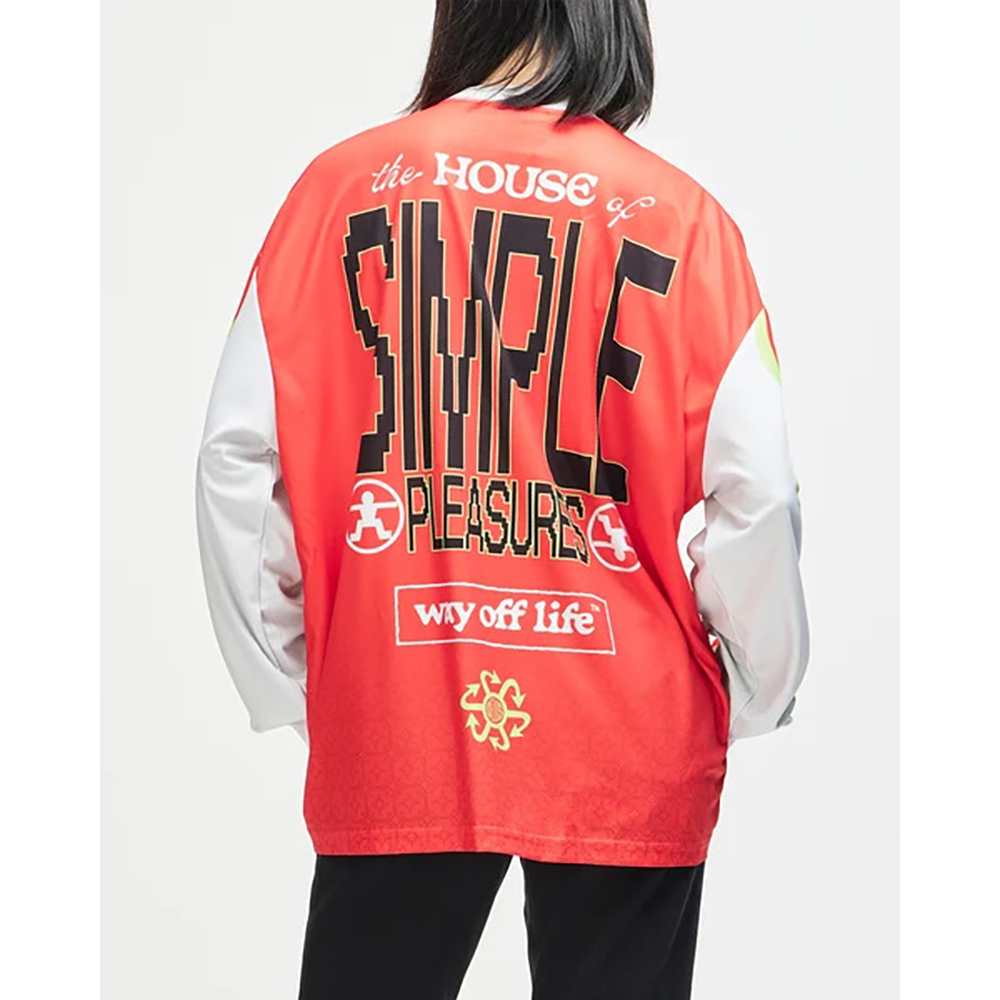 CAMISETA DEUS EX-MACHINE MANHOLE MOTO JERSEY WHITE | Ropa Streetwear Online